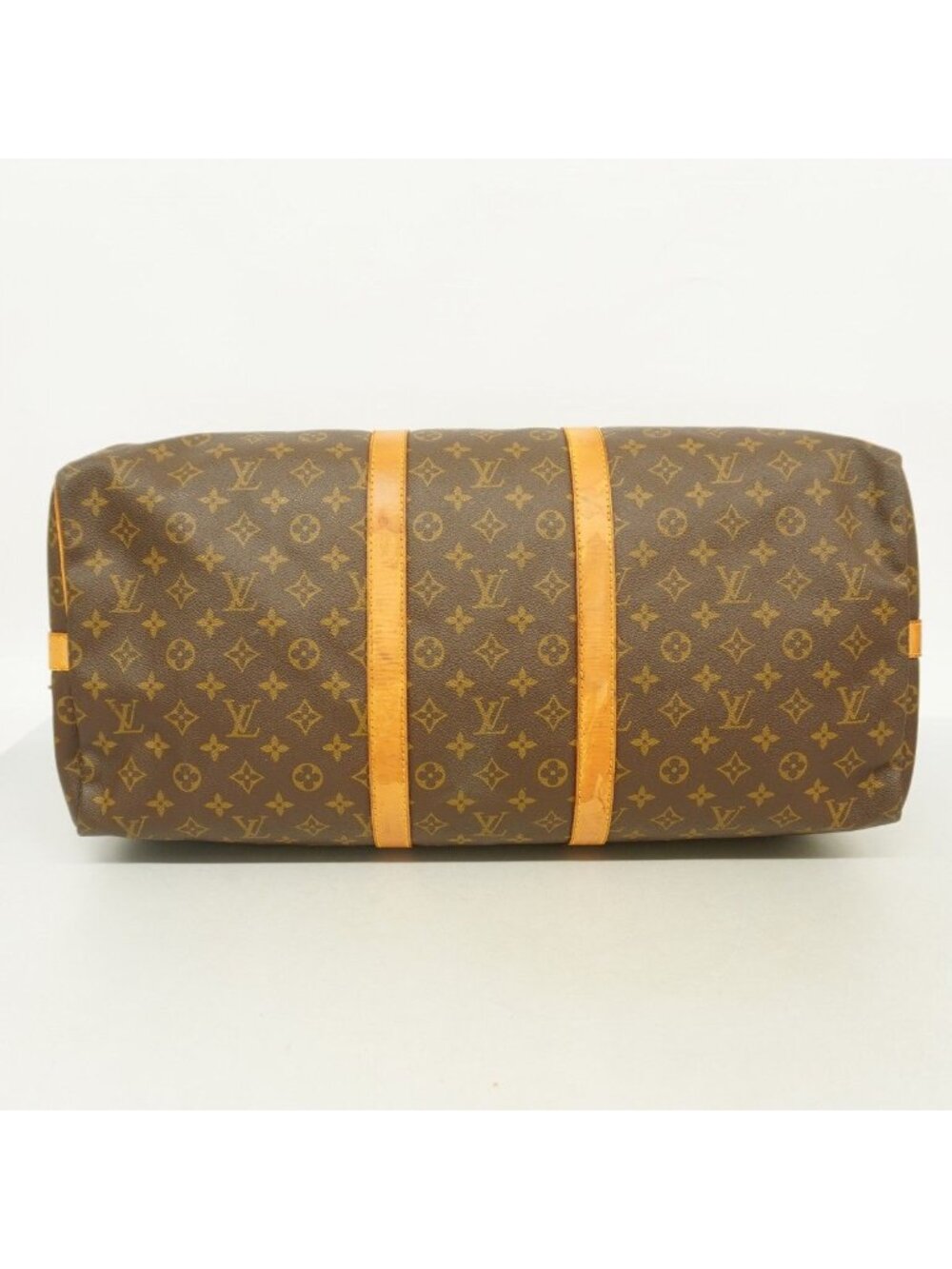 Louis Vuitton Boston Bag Monogram Keepall Bandouliere 55 Brown - Picture 3 of 10